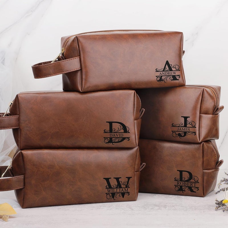 JSENGIFT Brendan Anniversary Birthday Gifts for Men Him Husband Dad Grandpa, Mens Gifts for Christmas Fathers Day Valentines Ideas Gifts for Husband Dad Brother from Wife Daughter Toiletry Bag for Men - Image 3